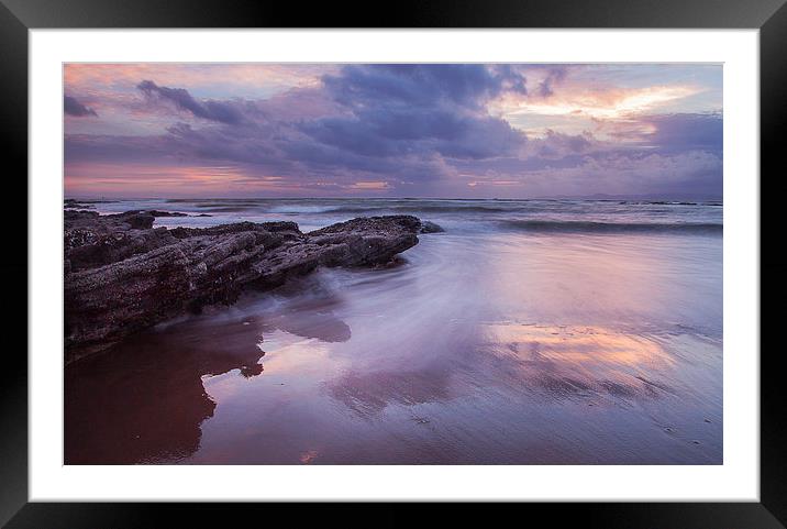 By The Sea ! Framed Mounted Print by Peter Mclardy