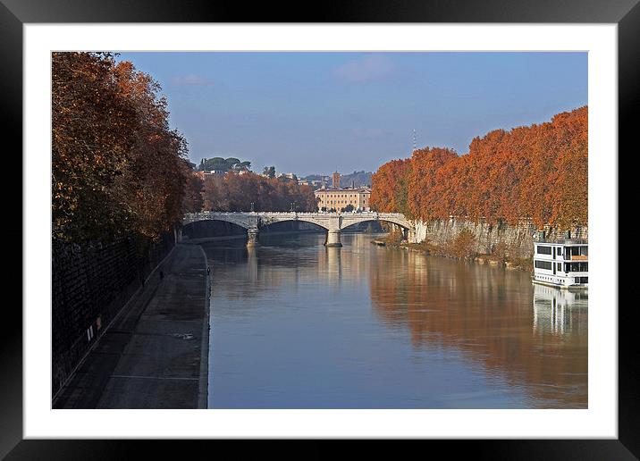 Ponte Mazzini Framed Mounted Print by Tony Murtagh