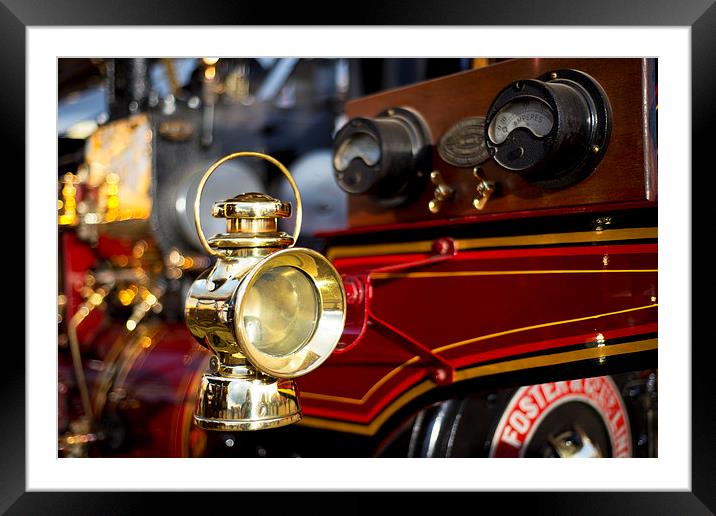 Traction Lighting Framed Mounted Print by Rob Hawkins