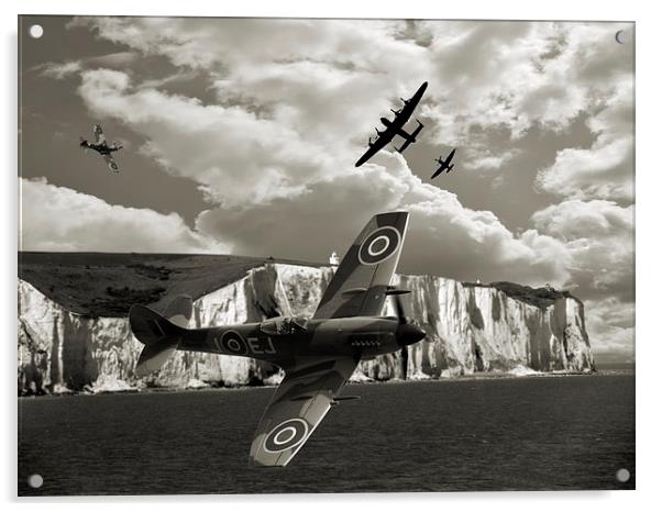 Battle of Britain Acrylic by Neil Ravenscroft