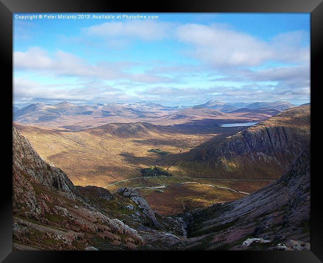 Beautiful Highlands ! Framed Print by Peter Mclardy