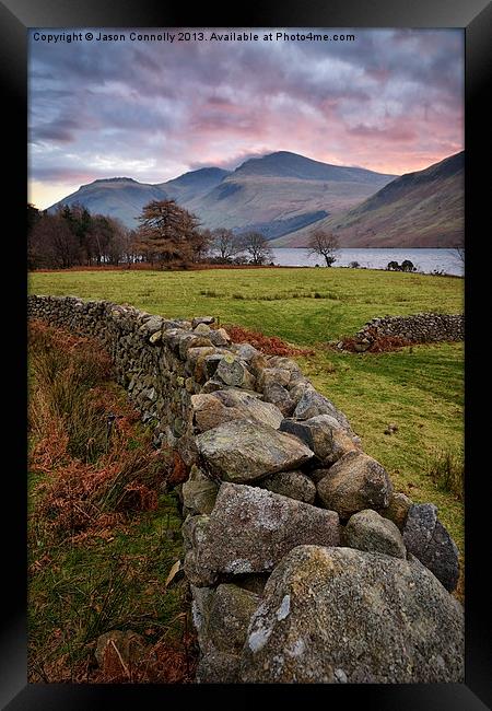 Morning At Wastwater Framed Print by Jason Connolly