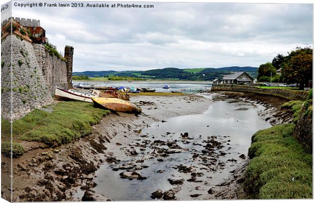 One of Conways other harbours Canvas Print by Frank Irwin