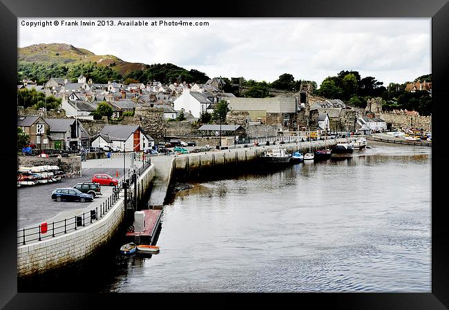 Conways main harbour Framed Print by Frank Irwin