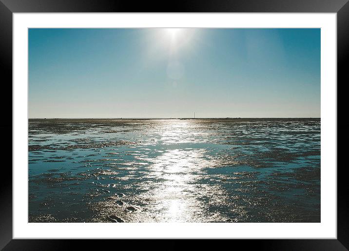 Low tide Framed Mounted Print by Chiara Cattaruzzi