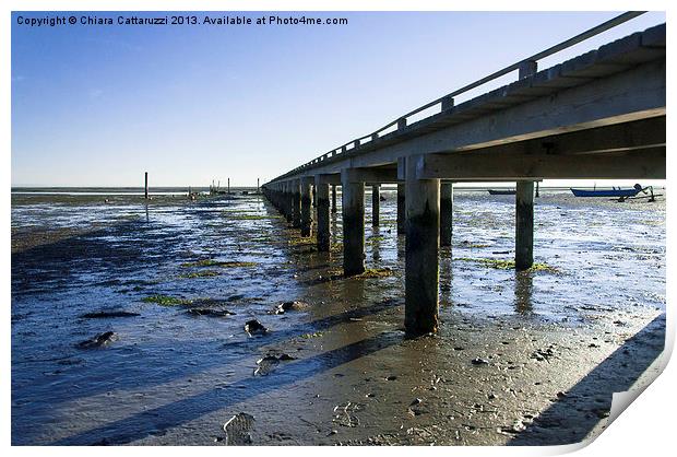 Under the bridge Print by Chiara Cattaruzzi