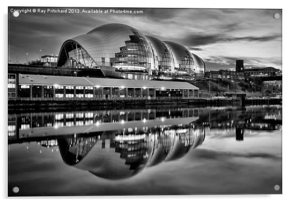 The Sage in Gateshead Acrylic by Ray Pritchard