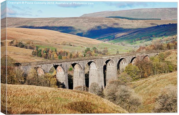 Dent Viaduct Canvas Print by Paula Connelly
