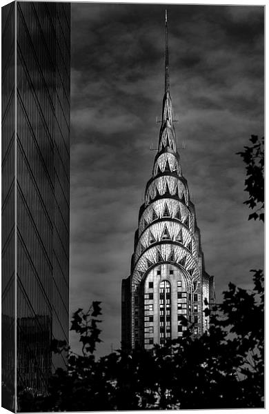 Chrysler Building Canvas Print by Jed Pearson