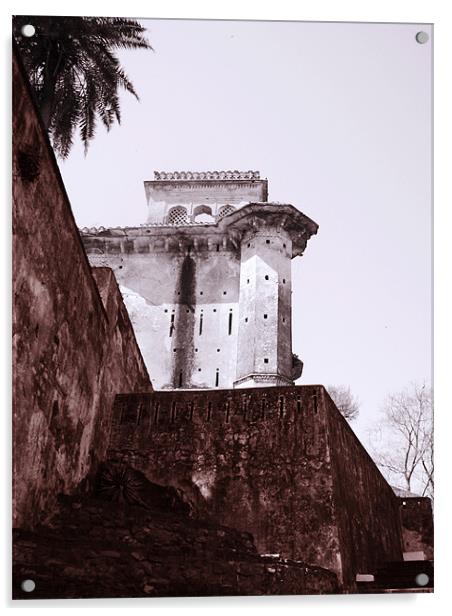 old fort Acrylic by anurag gupta