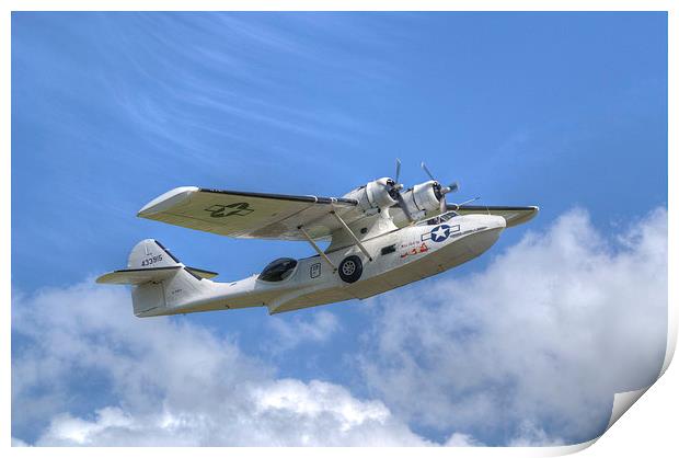 PBY-5A Catalina Miss Pick Up Print by Nigel Bangert