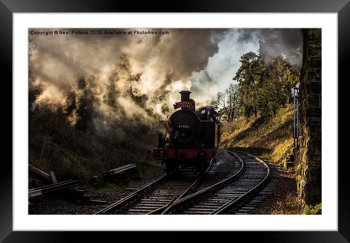 The Santa Special Framed Mounted Print by Neal P