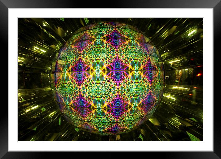 The light is fantastic Framed Mounted Print by Gabor Pozsgai
