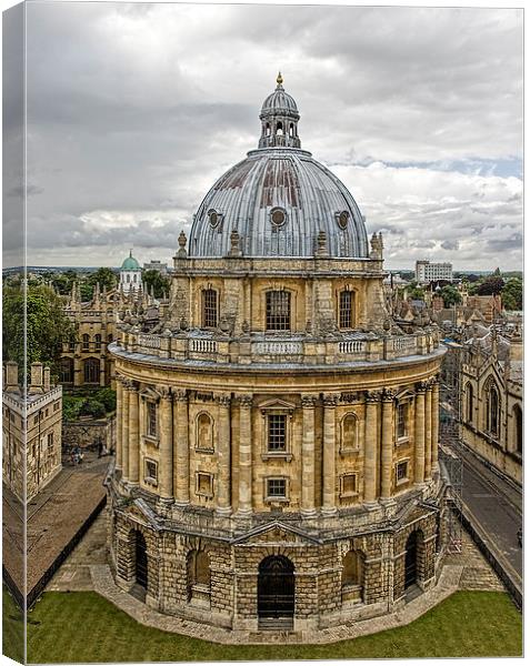 Bodleian Library Oxford Canvas Print by Philip Pound