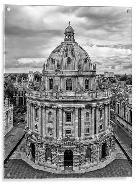 Radcliffe Camera Building Oxford Acrylic by Philip Pound