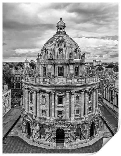 Radcliffe Camera Building Oxford Print by Philip Pound