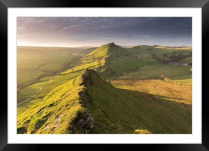 Parkhouse Hill Sunset Framed Mounted Print by James Grant