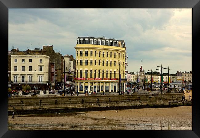Margate = The Seafront Framed Print by Philip Pound