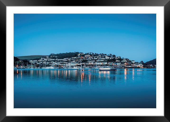 Dartmouth’s Stunning Harbour Framed Mounted Print by Rhys Parker
