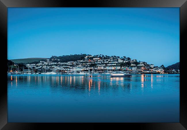 Dartmouth’s Stunning Harbour Framed Print by Rhys Parker