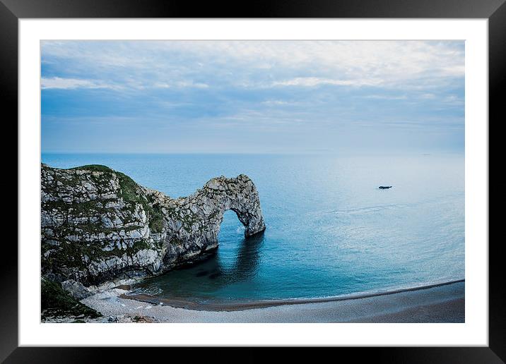 Jurassic Coast Durdle Door Framed Mounted Print by Rhys Parker