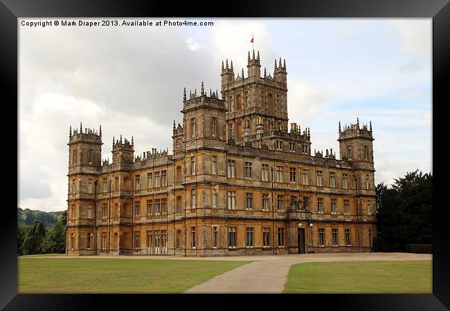 Downton Abbey Framed Print by Mark Draper