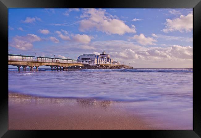 Bournemouth Pier Framed Print by Kelvin Futcher 2D Photography