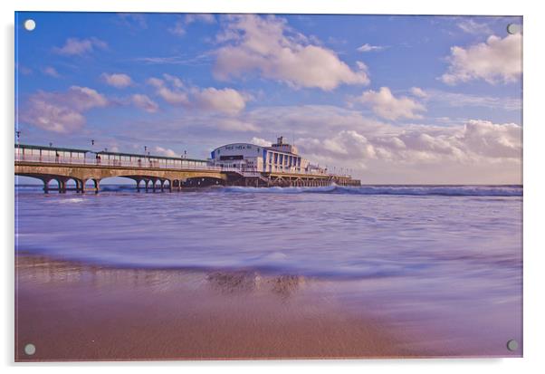 Bournemouth Pier Acrylic by Kelvin Futcher 2D Photography