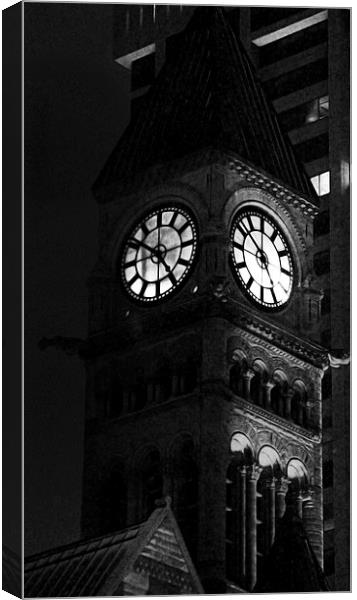 What Time is It Canvas Print by Johnson's Productions