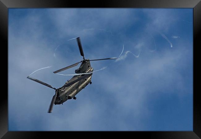 RAF Chinook Framed Print by Phil Clements