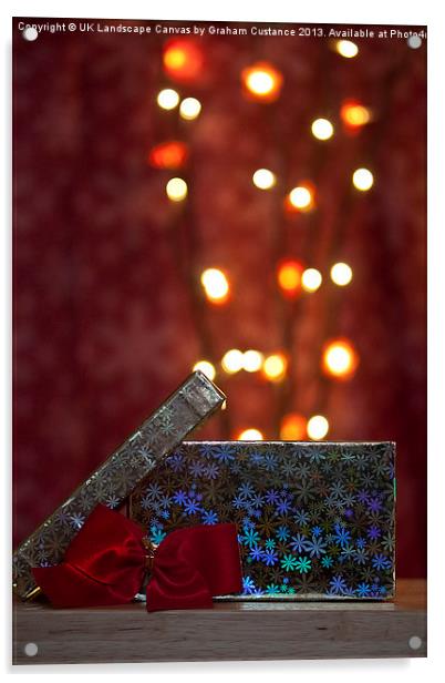 Christmas Lights Acrylic by Graham Custance