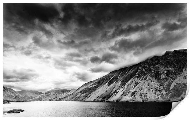 Wastwater looking to Scafell Print by Greg Marshall