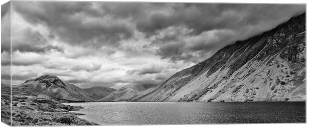 Wastwater looking to Scafell Canvas Print by Greg Marshall