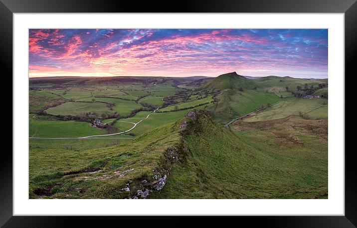 Parkhouse Hill Sunset Framed Mounted Print by James Grant