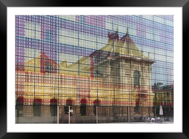 A Lille Reflection Framed Mounted Print by Alan Pickersgill