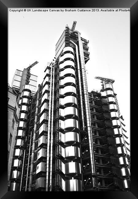 LLoyds Building, London Framed Print by Graham Custance