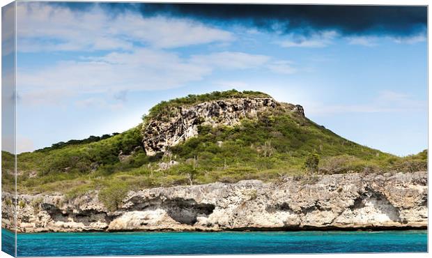 West of Curacao Canvas Print by Gail Johnson