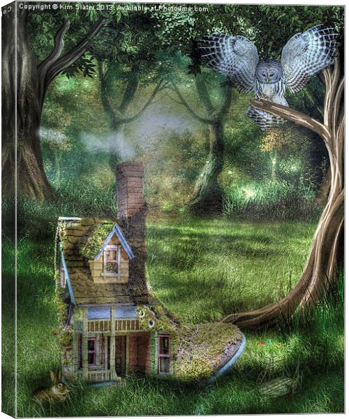 Home Sweet Home Canvas Print by Kim Slater