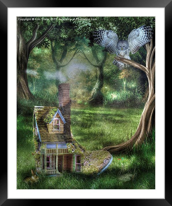 Home Sweet Home Framed Mounted Print by Kim Slater