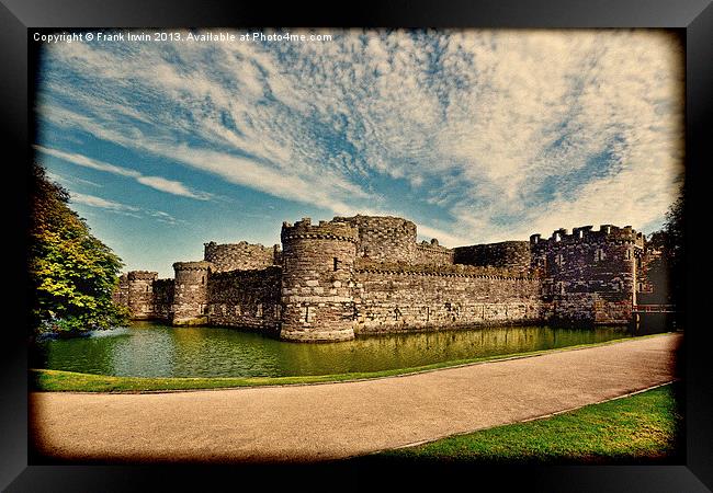 Anglesey’s ancient Beaumaris castle Framed Print by Frank Irwin