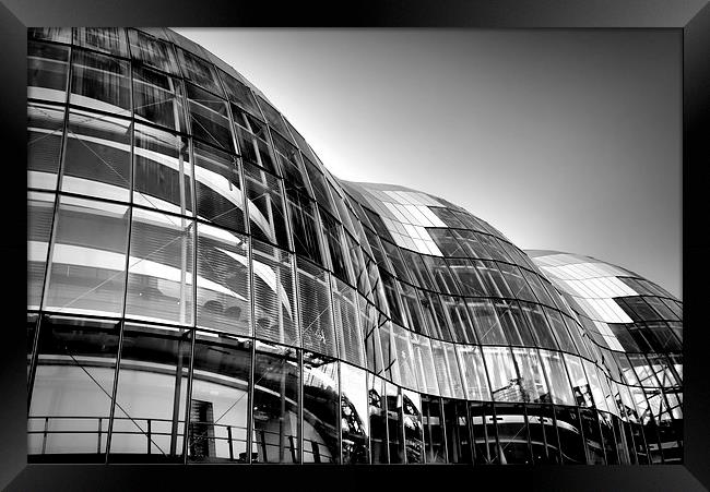 The Sage in Gateshead Framed Print by Ray Pritchard