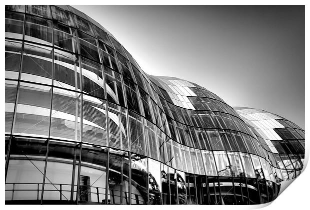 The Sage in Gateshead Print by Ray Pritchard