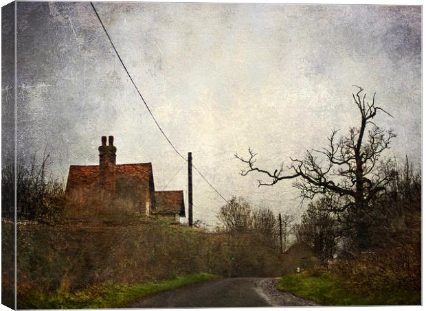 The Heart of Kent Canvas Print by Dawn Cox