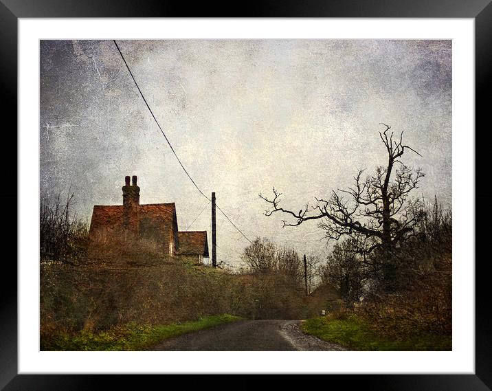 The Heart of Kent Framed Mounted Print by Dawn Cox