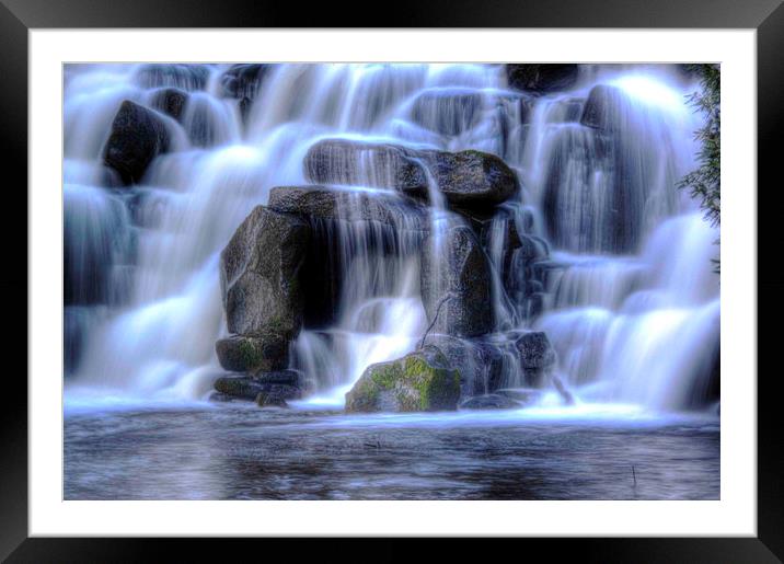 Water cave Framed Mounted Print by Doug McRae