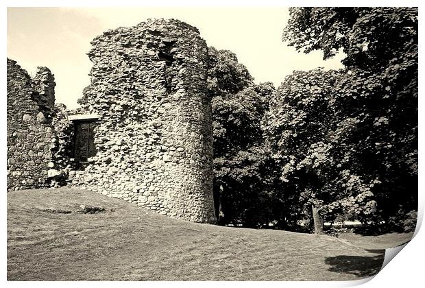 Old Inverlochy Castle Print by Bill Lighterness