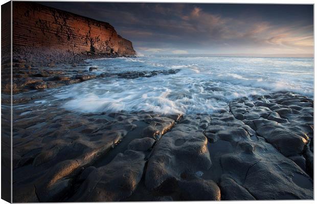 Nash Point South Wales Canvas Print by Leighton Collins