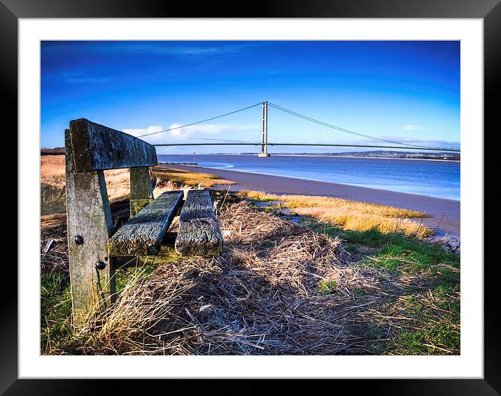 Sentinal of the Humber Framed Mounted Print by P D