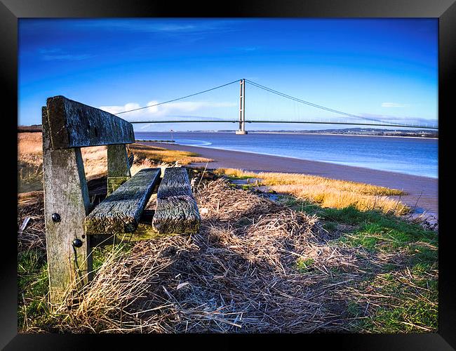 Sentinal of the Humber Framed Print by P D