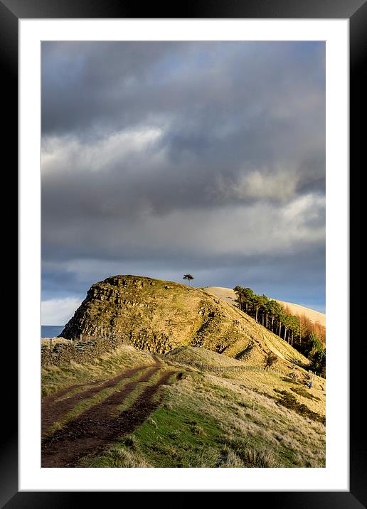 Back Tor, Peak District Framed Mounted Print by Andy McGarry